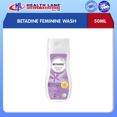 BETADINE FEMININE WASH (50ML)